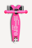 OakridgeStores.com | Micro Scooter - Maxi Deluxe Foldable LED Scooter, Shocking Pink - 3-Wheel Ride-On for Ages 5+ - MMD096 7630053530211