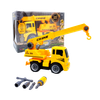 OakridgeStores.com | Mukikim - Construct A Truck Crane - Buildable Friction-Powered Construction Vehicle w/ Tools - YH559-9B 040232363535