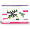 OakridgeStores.com | Odyssey Toys - Glowstriker - Glow-in-the-Dark Hovering Target Shooting Game w/ Dart Blaster for Ages 8+ - ODY-575 857483008074
