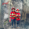 OakridgeStores.com | Speedy Monkey - Souza Fireman Suit with Accessories - Role-Play Costume for Kids, Size 47 Years - SZ100847 8720143324437