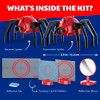 OakridgeStores.com | 4M - Spider Spy Motion Detector - Invisible Light Beam Security System w/ Transmitter, Receiver & LED Alarm - T4M-03473 4893156034731