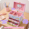 OakridgeStores.com | US Toys - Floral Unicorn Musical Jewelry Box 2-Drawer - Spinning Unicorn, Keepsake Storage for Ages 3+ - GHB1411 5065015790273