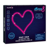 OakridgeStores.com | Incredible USA - Heart - 13 x 12.5 x 0.8 in LED Neon Light Sign, USB Powered, Adhesive Hooks Included - TOY33069USA 834249003696
