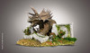 OakridgeStores.com | Woodland Scenics - Super Foliage - Dark Green - All Game Terrain - 32 in2 - G6494 724771064947
