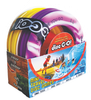 Disc GO! - Yellow White Purple 9 Disc Game Pack - Mini Silicone Disc Toss Game - OG-YWP