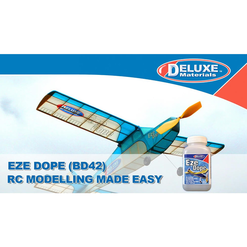 Building Wooden Model Planes: Have You Tried Deluxe Products like EZE Dope?