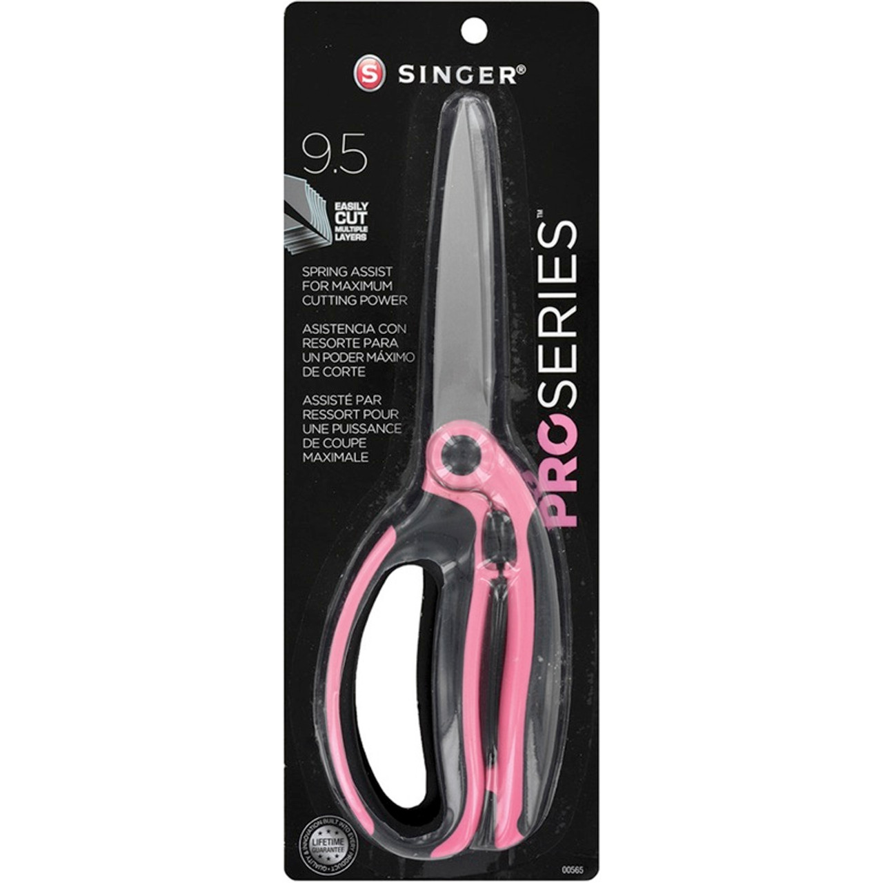 SINGER ProSeries Heavy-Duty Bent Sewing Scissors 8-1/2