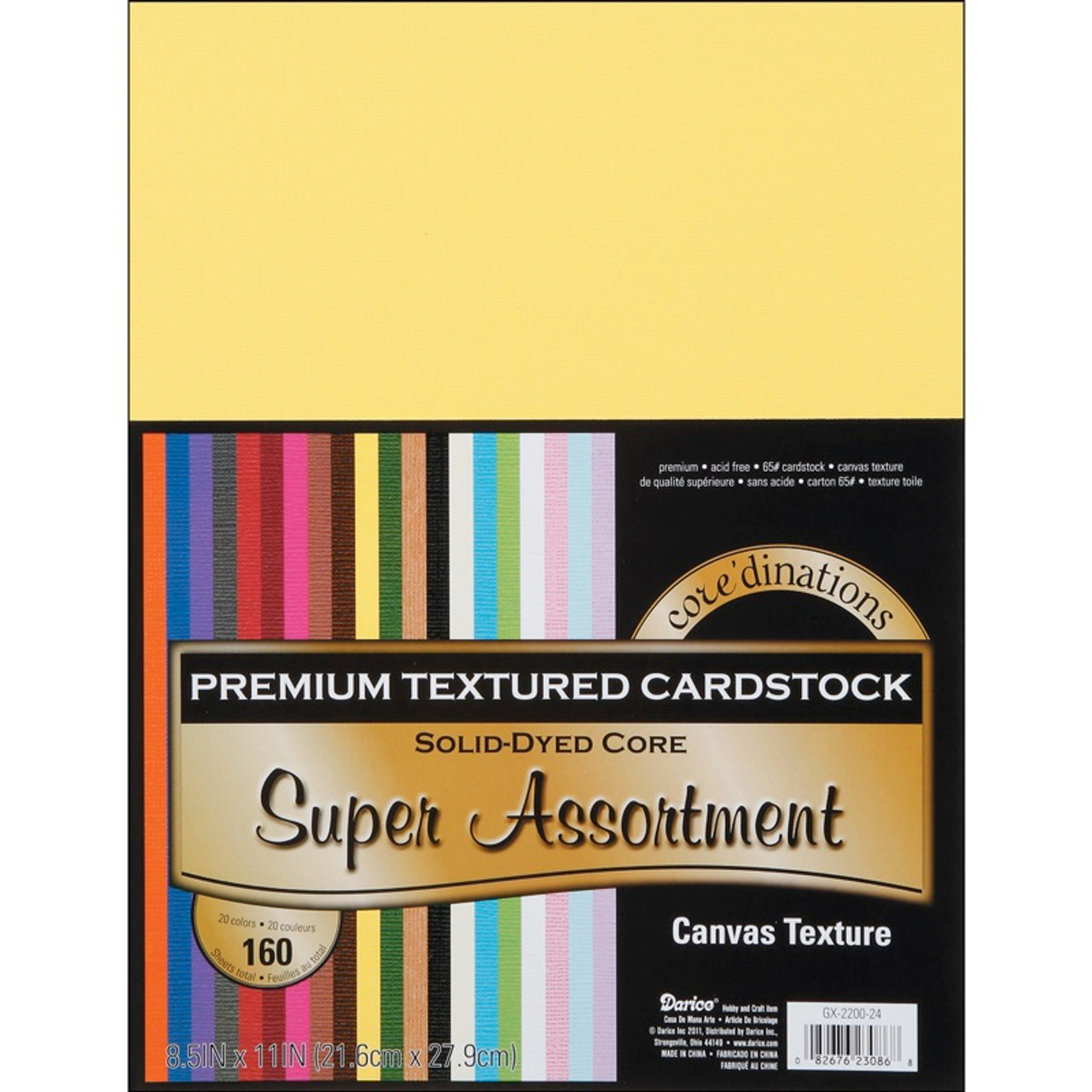 Spectrum Noir Ultra Smooth Premium Cardstock 8.5X11 50-pkg-white