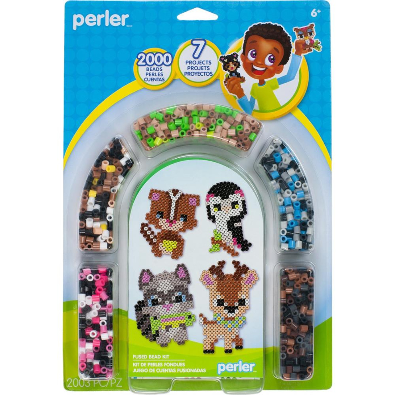 Perler Forest Friends Arch Fuse Bead Activity Kit