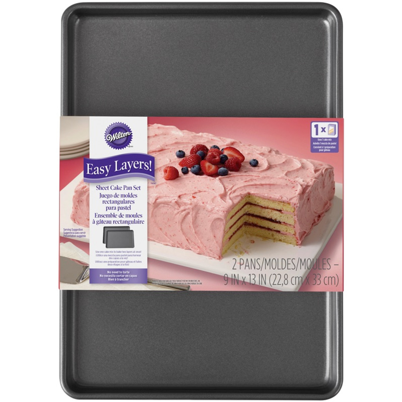 Wilton Bake It Better 9 x 13 Cake with Handle