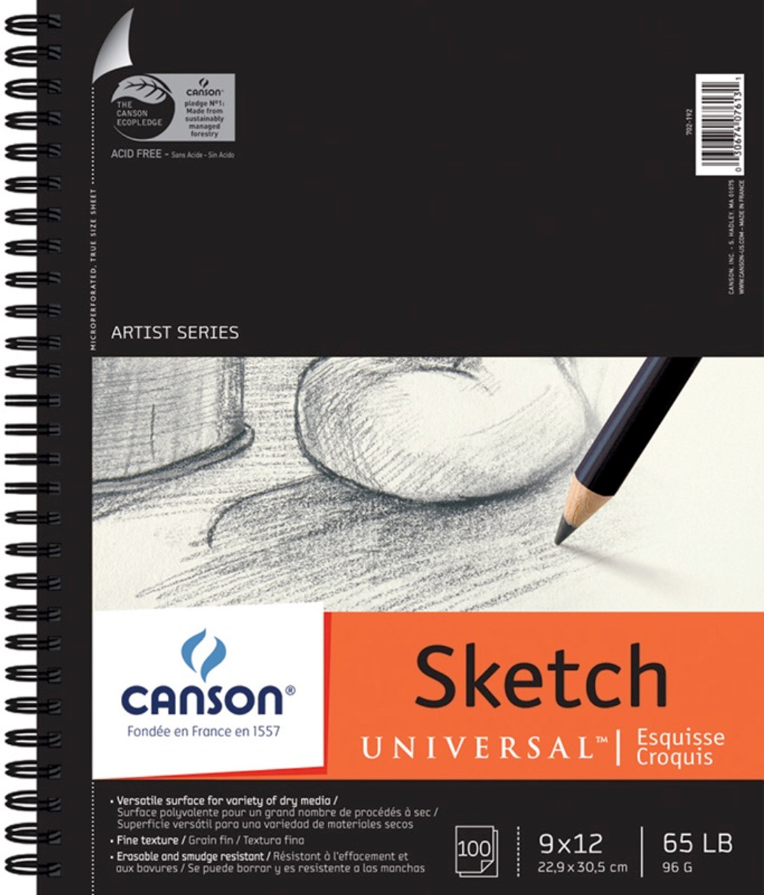 Canson XL Marker Paper Pad 9''x12'' 100 Sheets