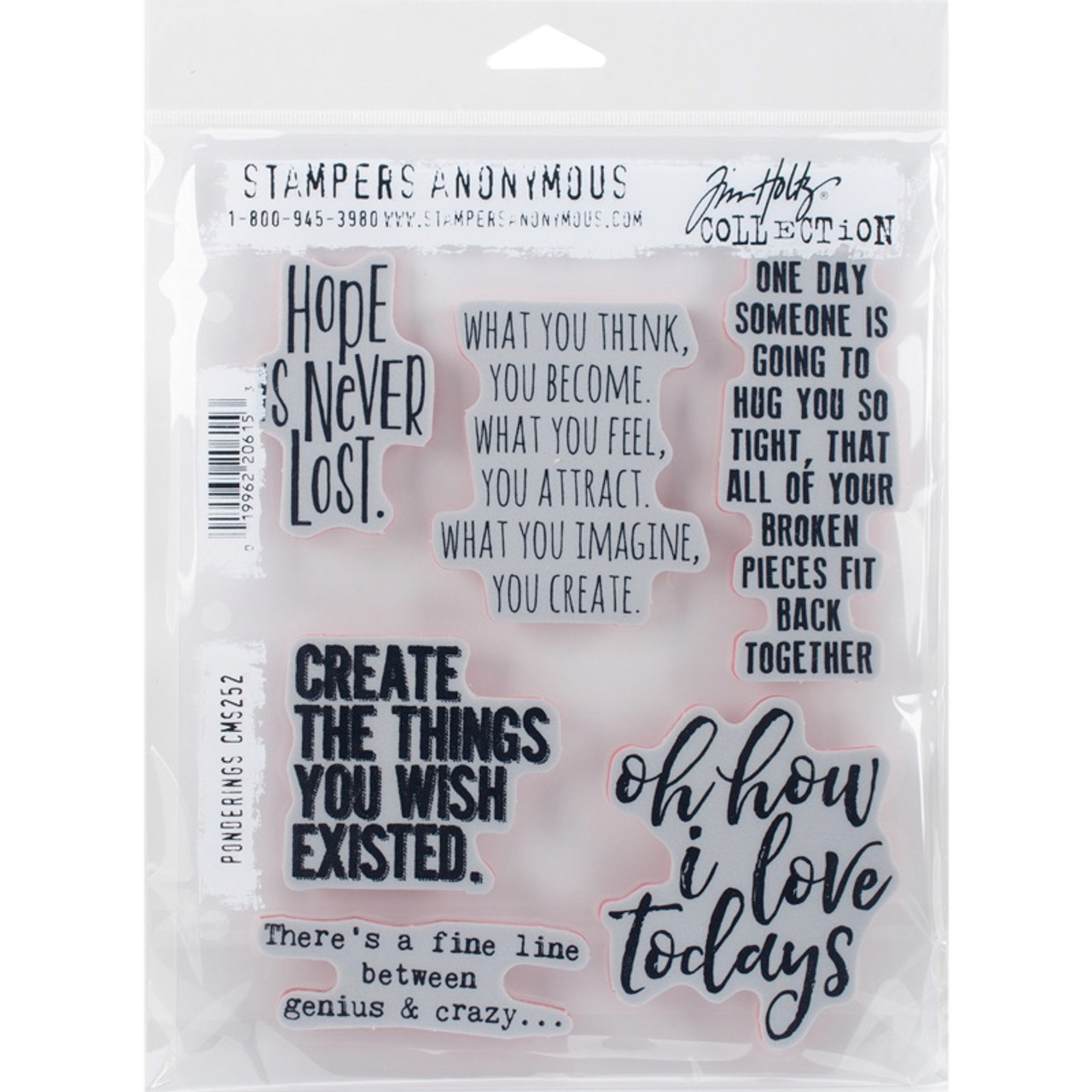 Tim Holtz - Cling Stamps / Department Store