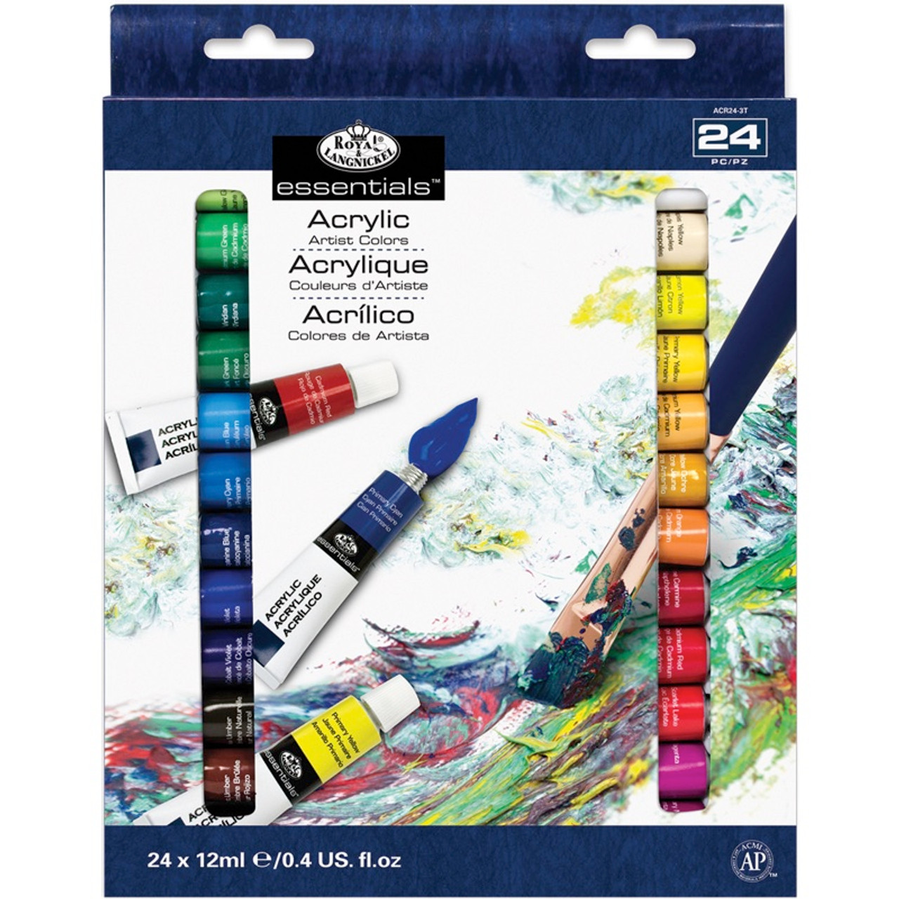 Royal Brush Color Pencils, 24/Pkg