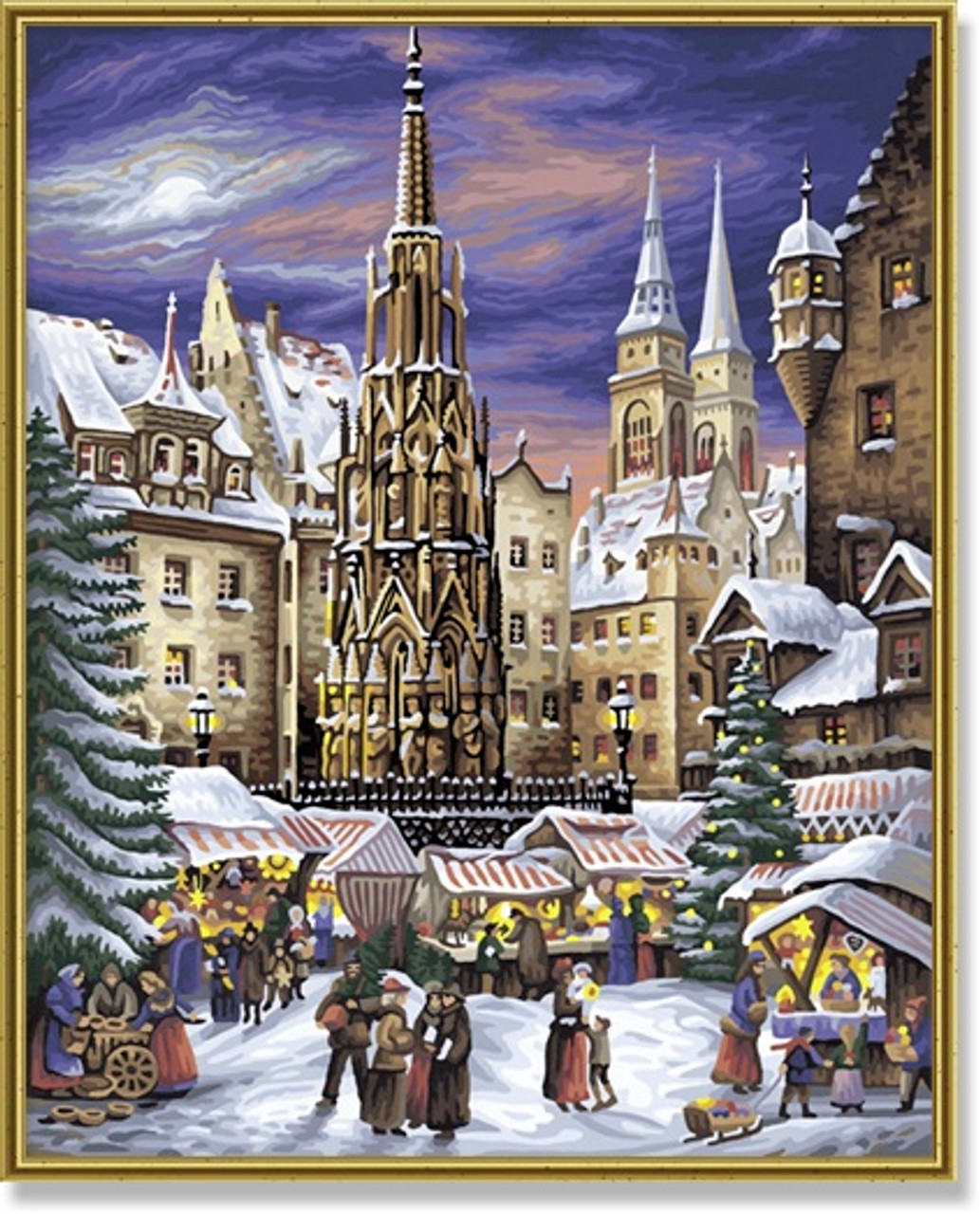 Buy the Schipper - The Nuremburg Christmas Fair - (No Mixing) Paint By  Number Craft Kit (0336) on SALE at www. 4000887913369