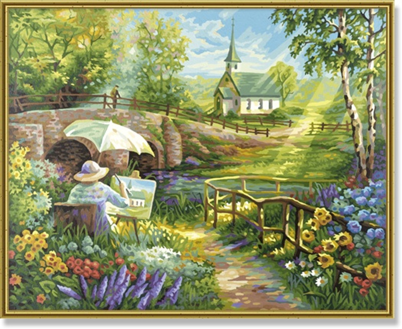 Schipper My Beautiful Garden Paint by Number Kit