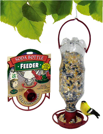 GADJIT Soda Bottle Bird Feeder Attachment Kit (Seed Feeder Base