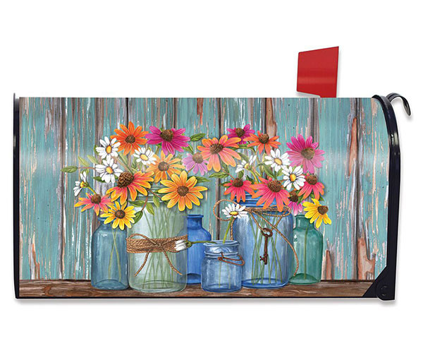 Briarwood Lane Farm Fresh Flowers Mailbox Cover - Thumbnail 4