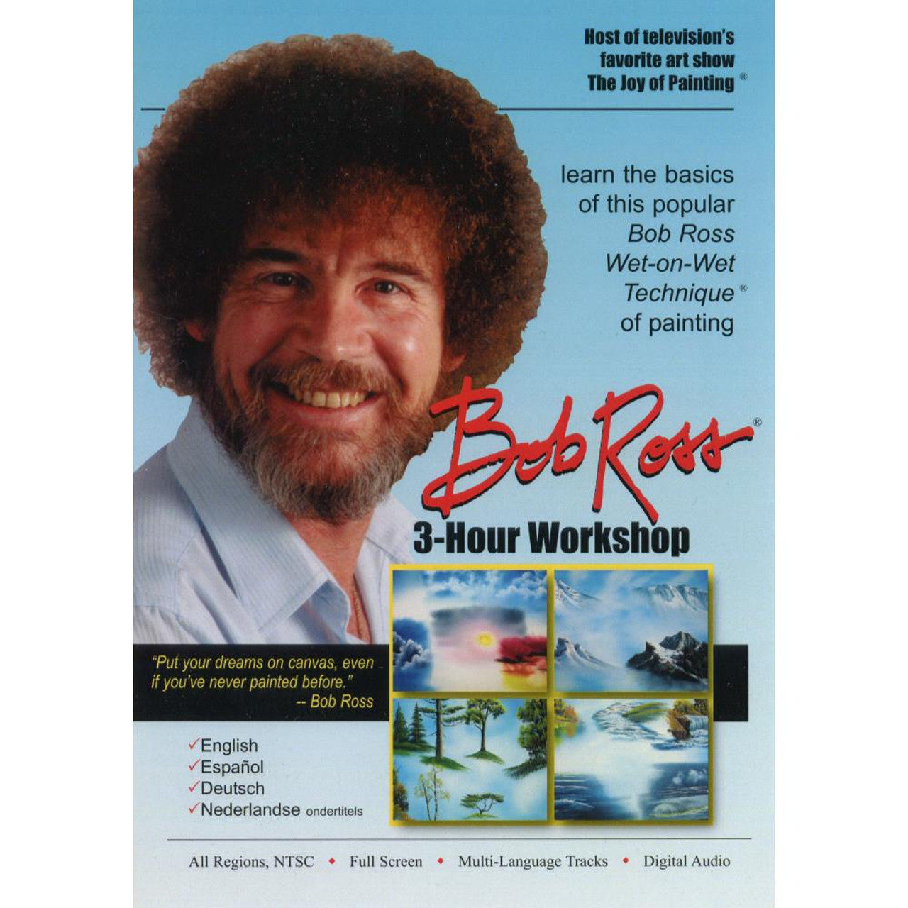 Bob Ross Flower Paint Set