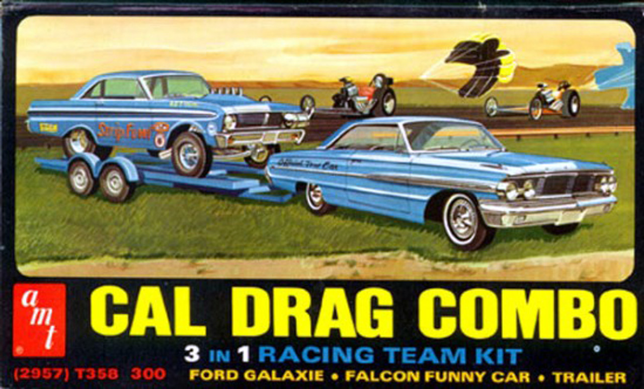 cal drag combo model kit