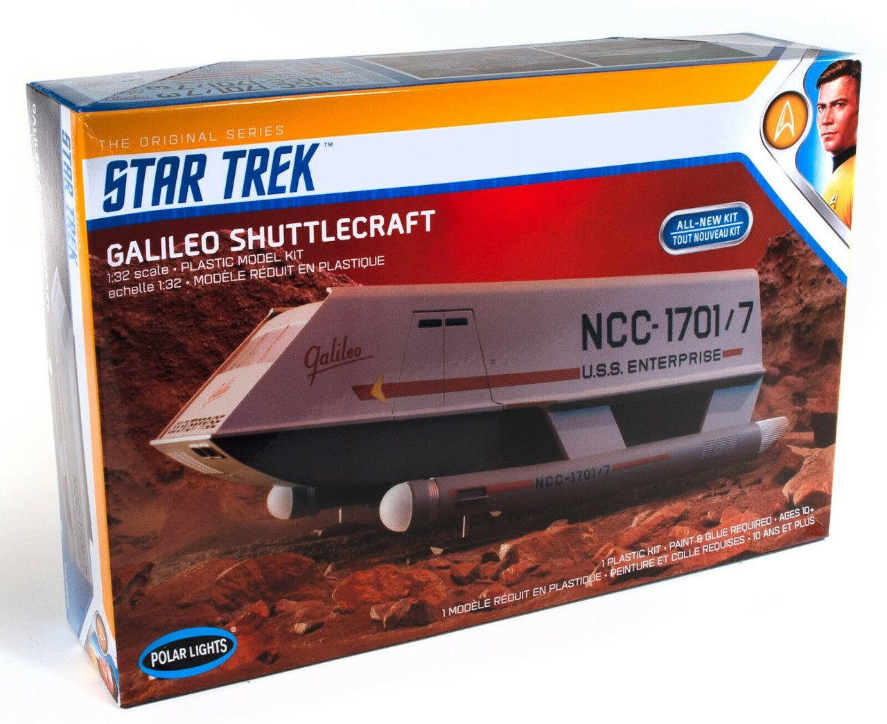 Great deals on POLAR LIGHTS 1/32 Star Trek Galileo Space