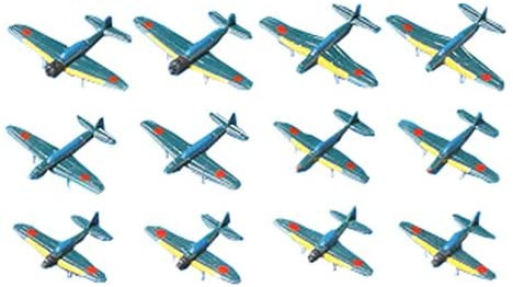 Tamiya 1/700 Japanese Naval Planes (Late Pacific War) – Modellbausatz Mit 32 Flugzeugen