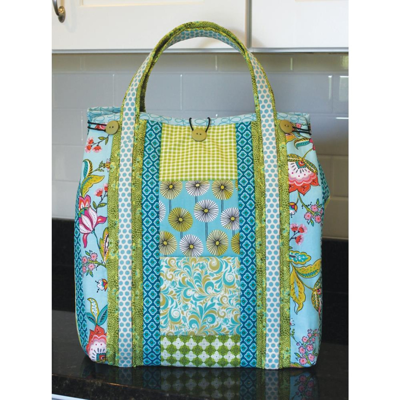 June Tailor Quilt As You Go Insulated Shopper Tote