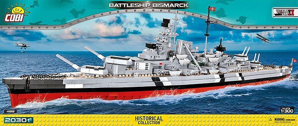 Great deals on COBI Battleship Bismarck Historic Collection