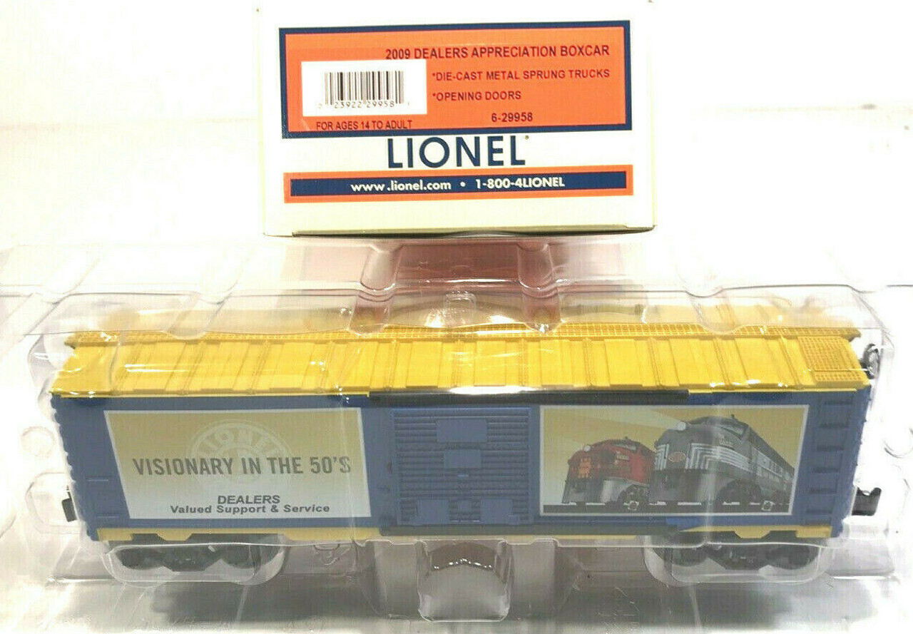 RESALE SHOP - Lionel 2009 Dealers Appreciation Boxcar #6-29958 - NEW