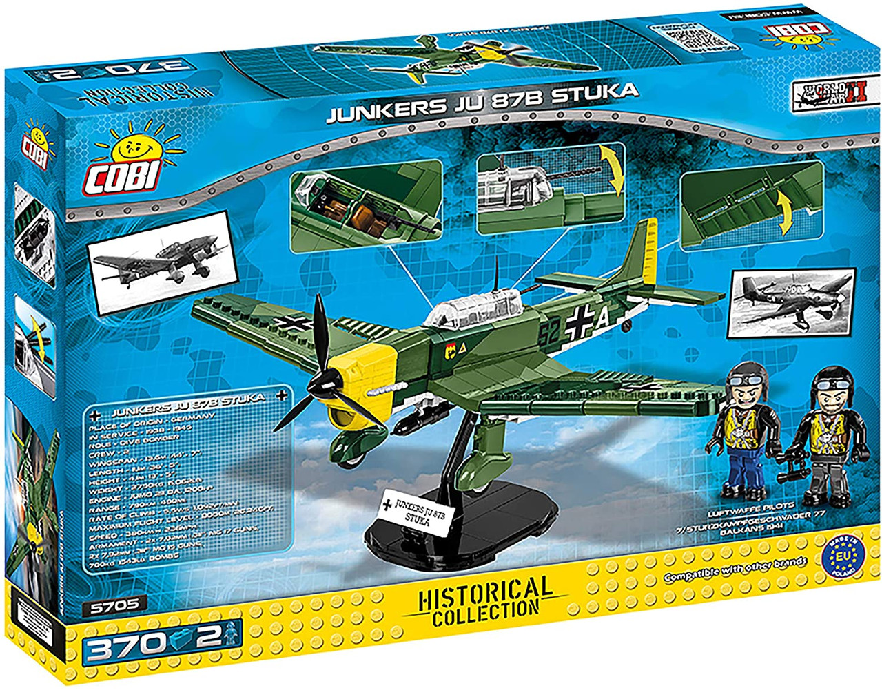 COBI - Jeu de construction - 525 pcs - JUNKERS JU-87 B-2 - 1/32 COBI - Jeu de construction - 525 pcs - JUNKERS JU-87 B-2 - 1/32