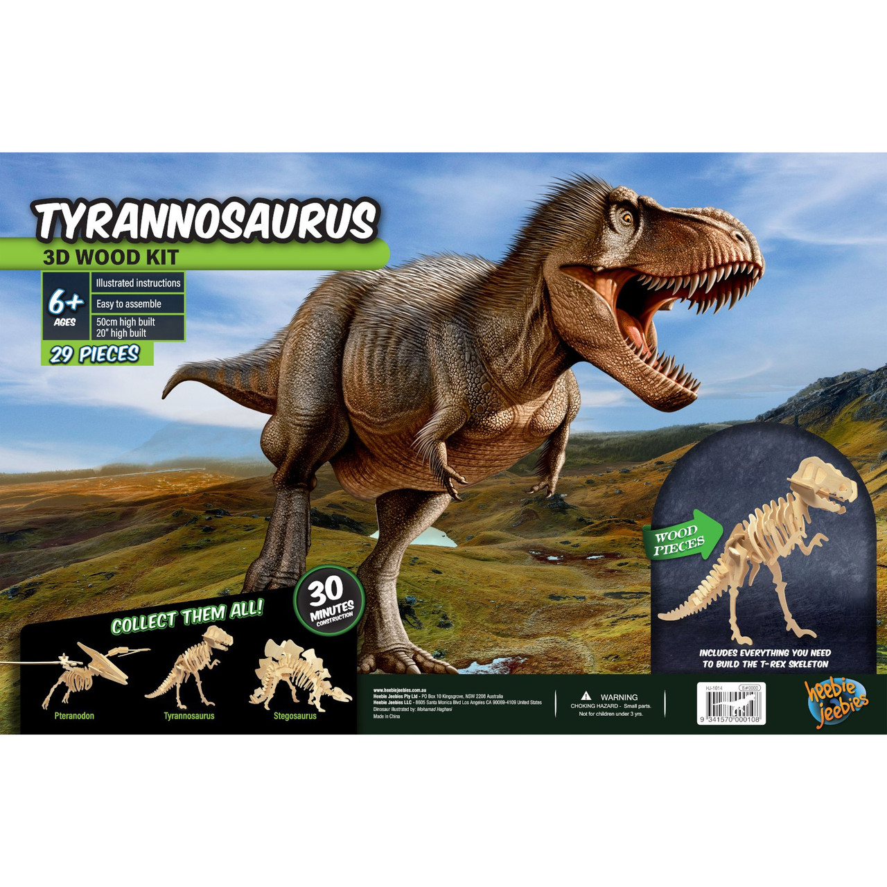 Great deals on Heebie Jeebies - Large Tyrannosaurus Dinosaur 3D