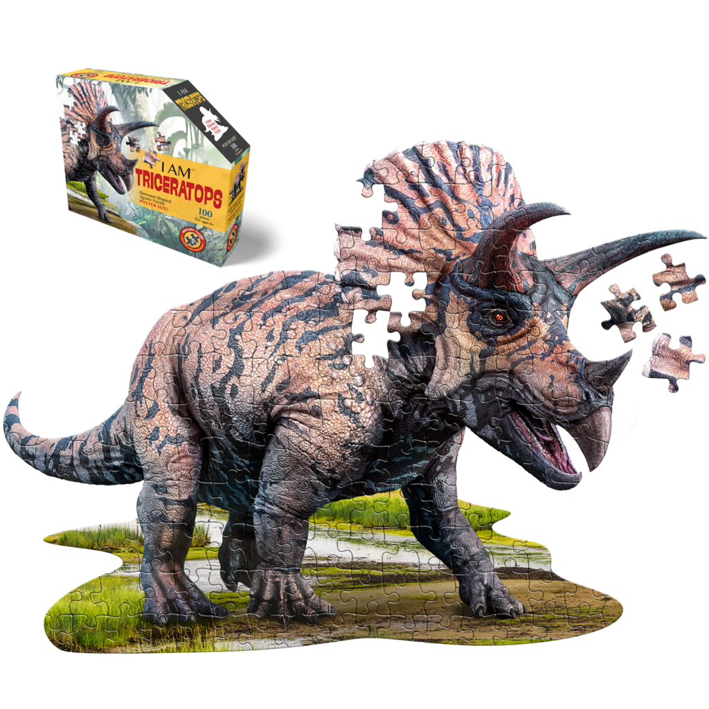 Great deals on MADD CAPP I Am Triceratops 100 pc Puzzle (4015
