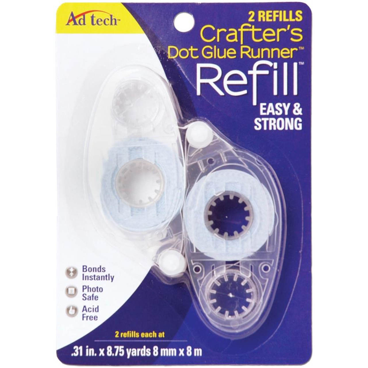 Ad-Tech Crafter's Repositionable Tape Runner Refill
