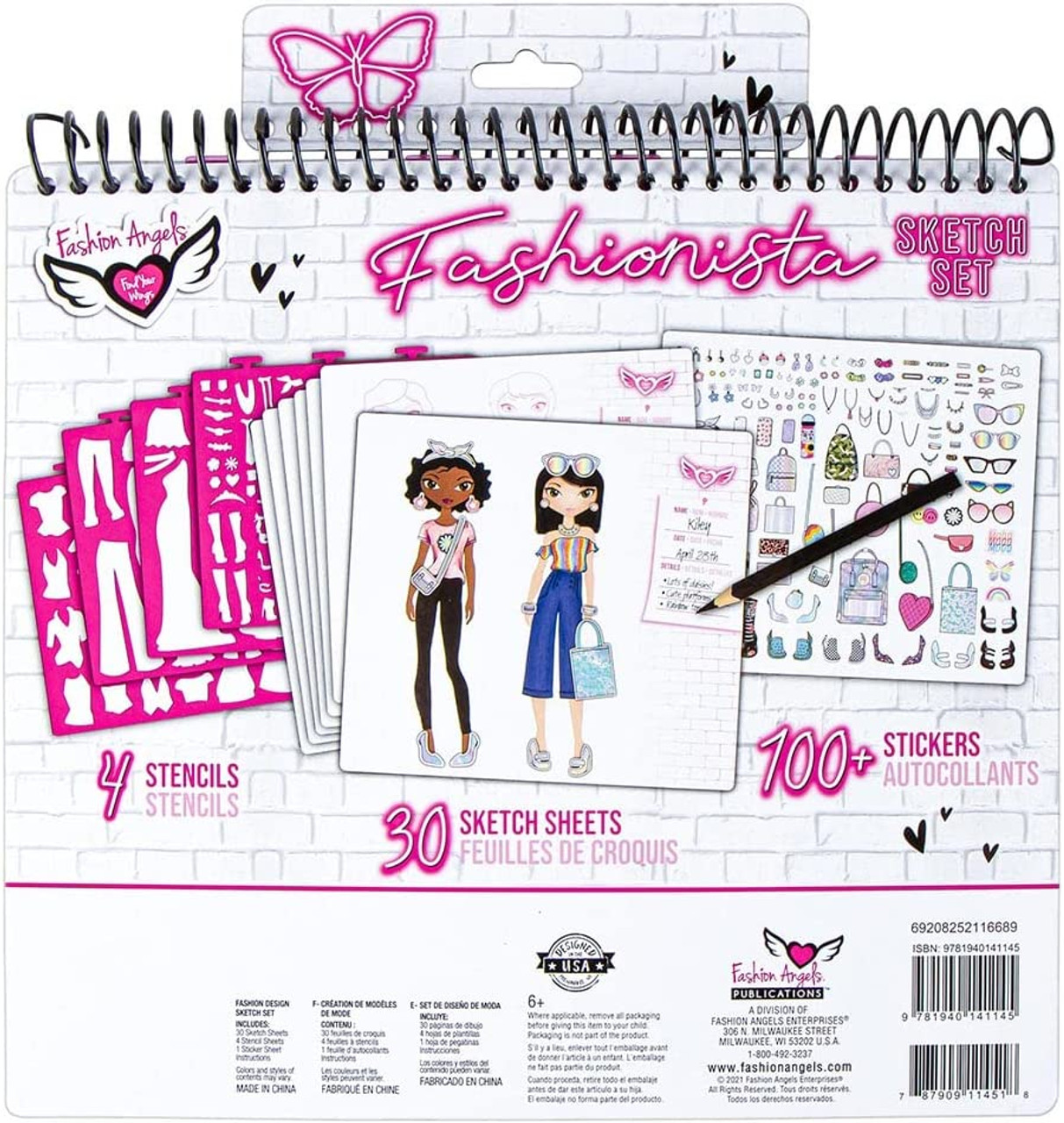 Fashion Angels Fashion Design Sketch Portfolio: 11451 [Book]