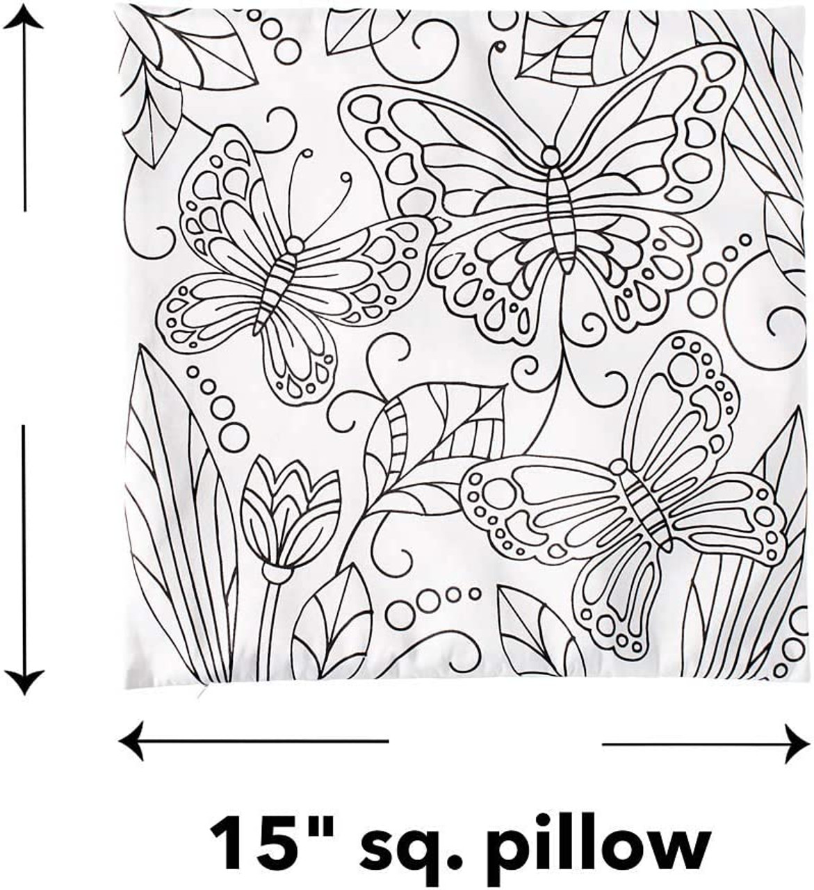 Color Pops Color-Your-Own Pillow Kit – Hearthsong