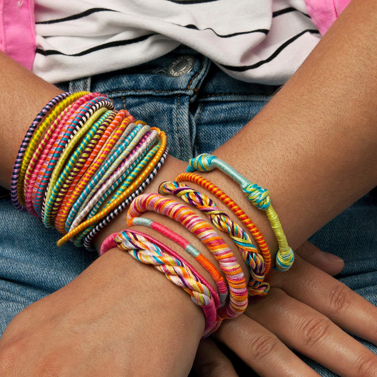 Loopdedoo – DIY Friendship Bracelet Maker Kit – Make Bracelets in