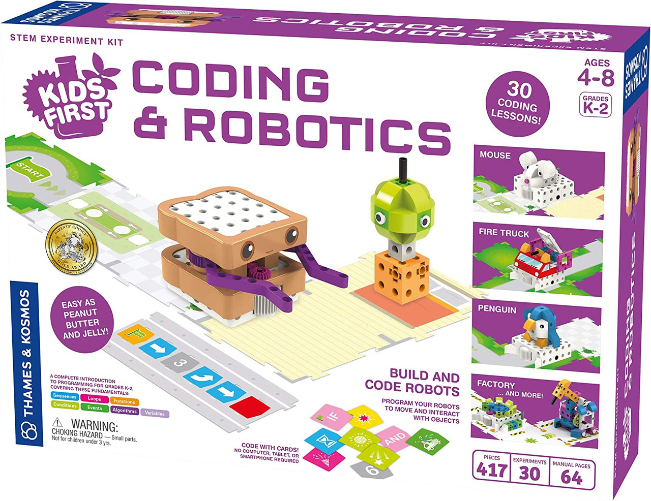 Great deals on THAMES KOSMOS Kids First Coding Robotics