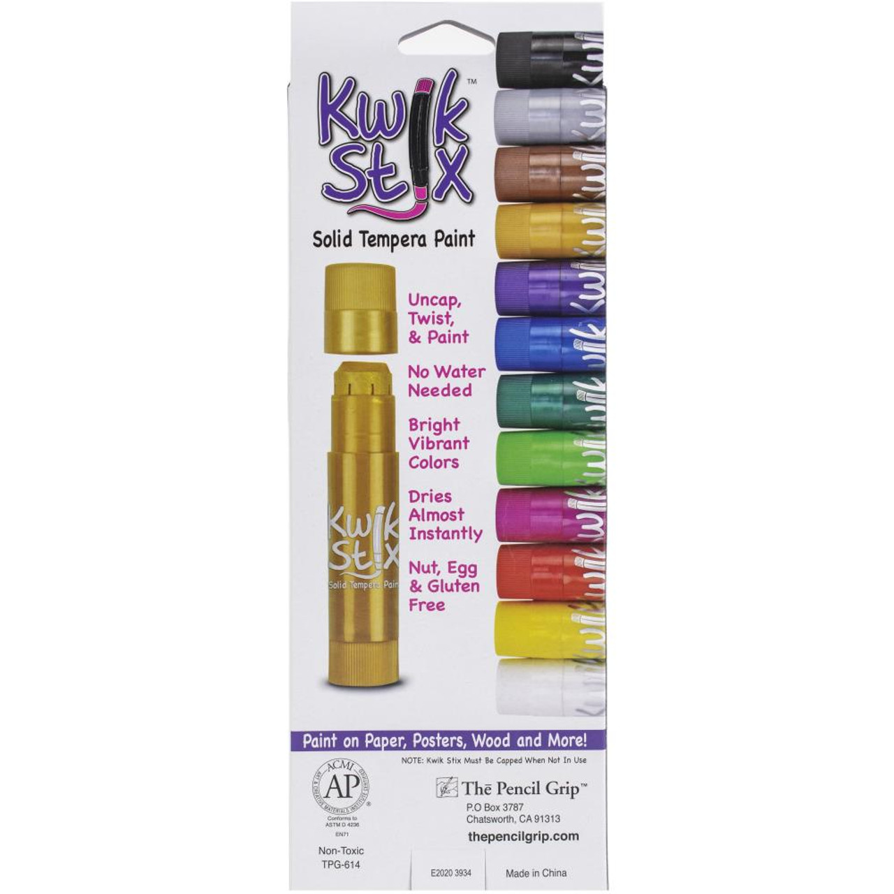 Kwik Stix ThinStix Tempera Paint 24/Pkg