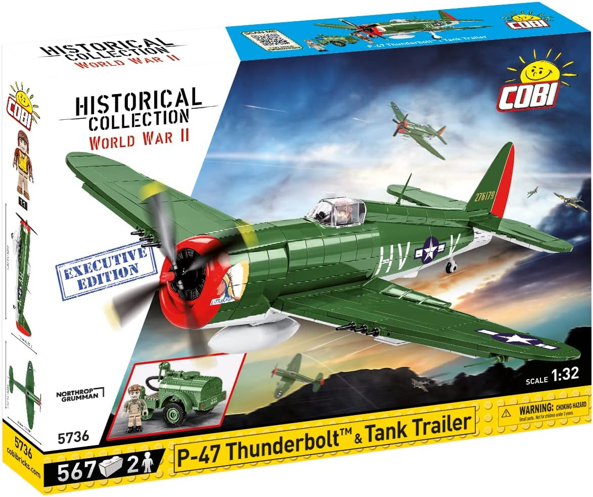 COBI P - 47 Thunderbolt e rimorchio cisterna | WhichOne