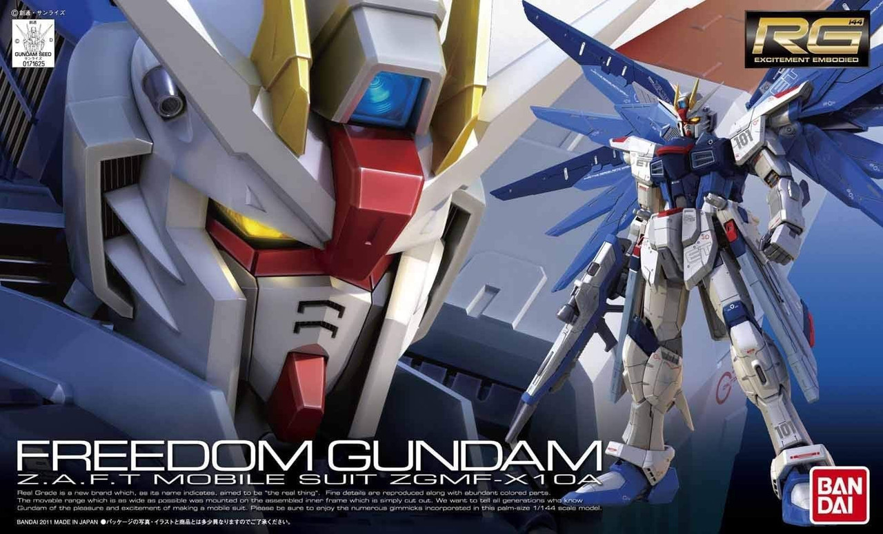 Great deals on BANDAI - Maquette Gundam - 05 Freedom Gundam Gunpla RG 1/144  Model Kit 2143383