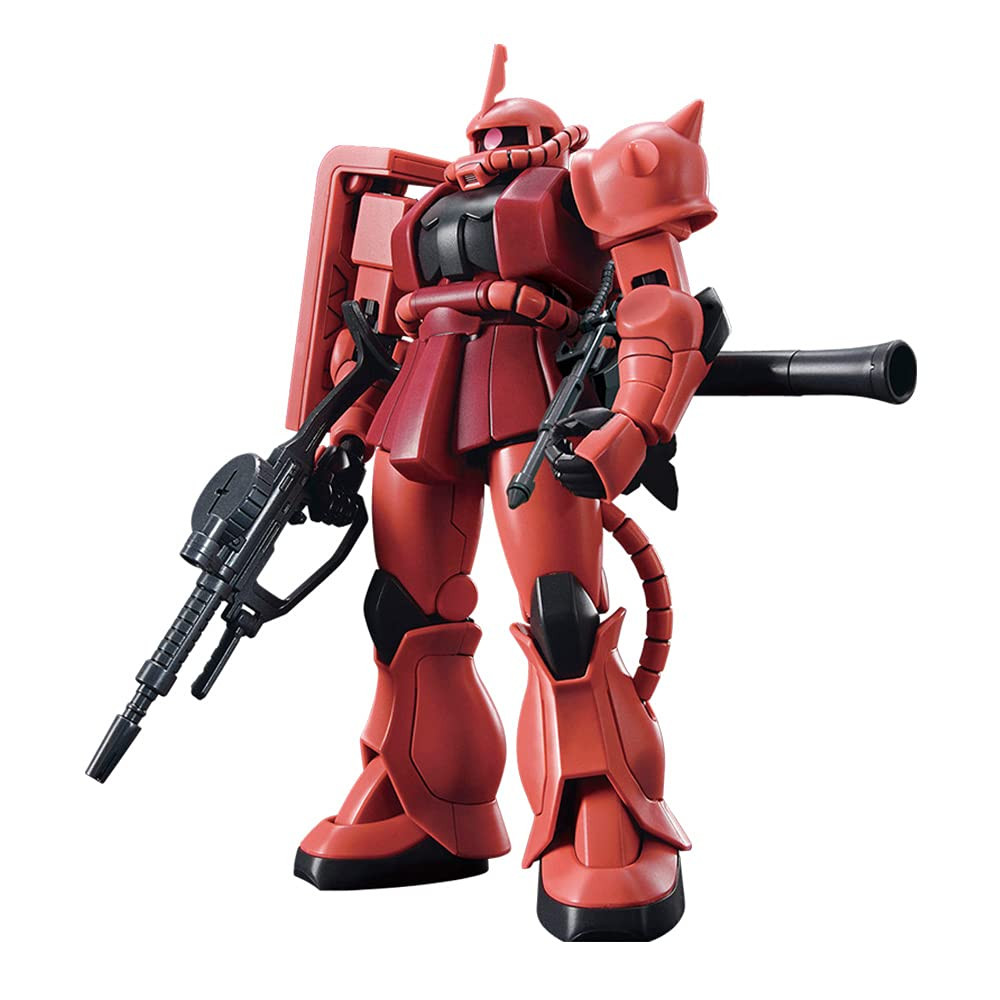 Bandai G.M.G. Collection 02 Action Figure Char Aznable, 10 Cm, Da Mobile Suit Gundam, Uniforme Principato Di Zeon