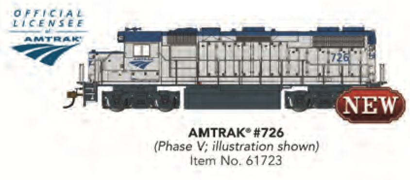 LOCOMOTIVE DIESEL AMÉRICAINE Amtrak 523 Lima ho EUR 65,00 - FR