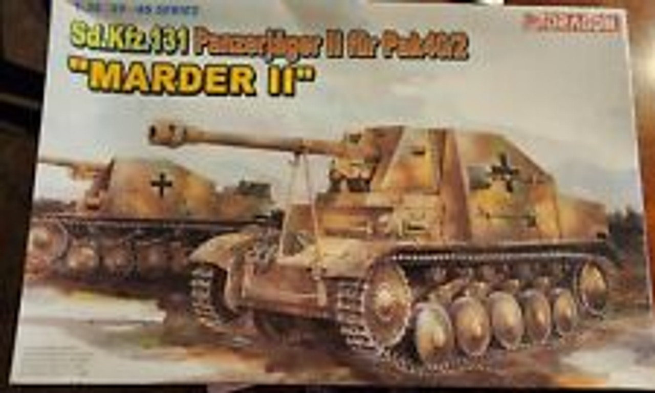 NOB DRAGON 1/35 6262 Sd.Kfz.131 Panzerjager II fur Pak40/2 