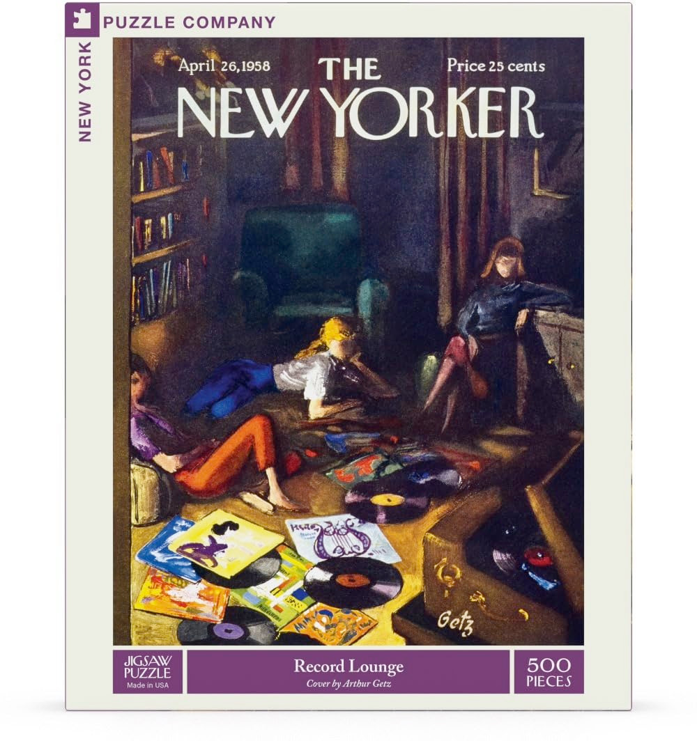Great deals on NEW YORK PUZZLE CO. - New Yorker: Record Lounge by