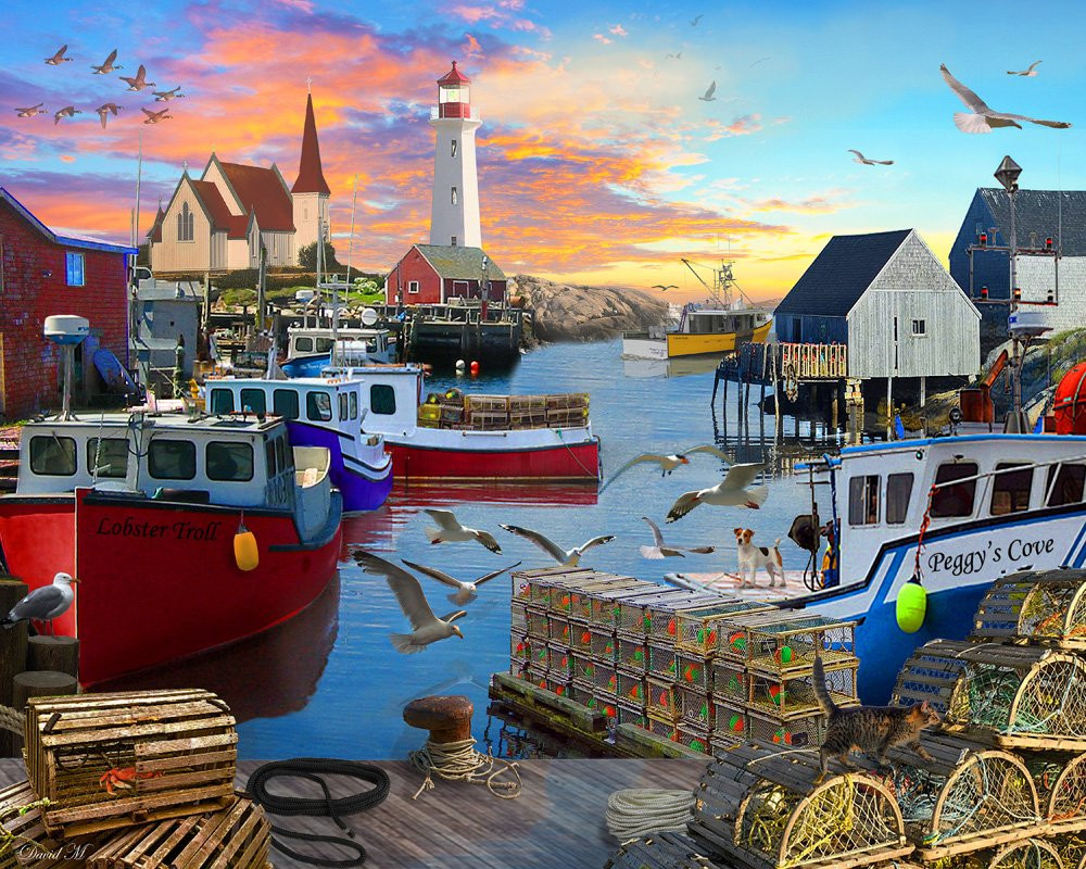 Vermont Christmas Company Puzzle Vintage Da 1000 Pezzi – Negozio Di Campagna – 68x49 Cm, Materiali Riciclati, Garry Walton