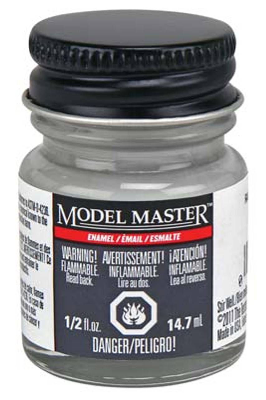 TESTORS 1163 Flat Gray 1/4 oz. Enamel Paint 0075611116303 B0006O560O