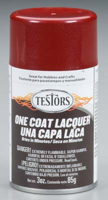 TESTORS 1838MT Lacquer Spray Mythical Maroon 3 oz. Paint
