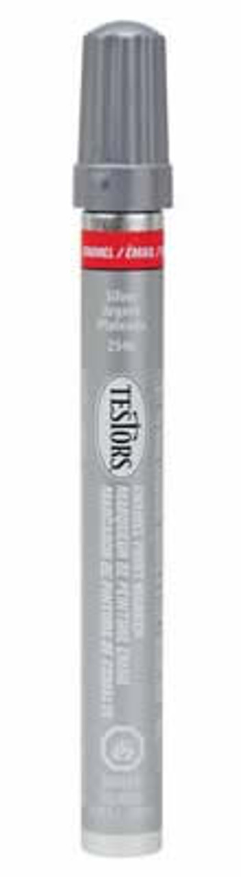 Testors Enamel Paint Marker-Metallic Silver