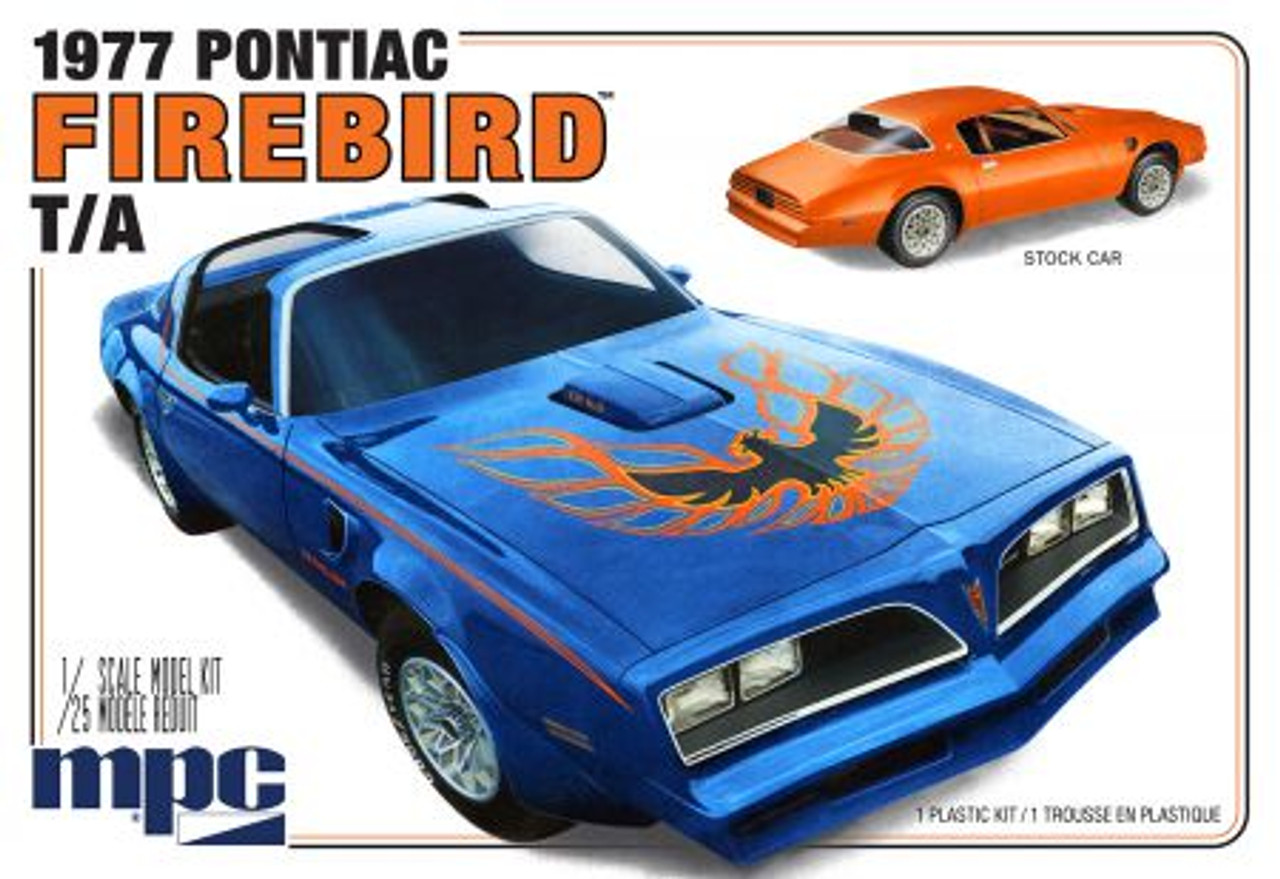 Buy the Amt - 1977 Pontiac Firebird T/A Plastic Model Car Kit