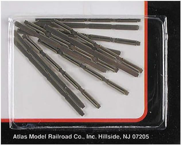 GD02 50pcs PIKO BACHMANN Fishplates HO Scale 1:87 Track Rail Joiners For Code 100 - Foto 9