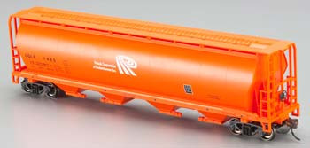 BACHMANN HO Cylindrical Hopper Potash Freight Car Rolling Stock (HO